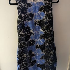 Calvin Klein lace overlay dress
